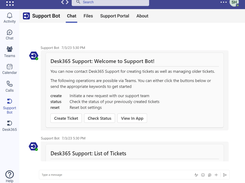 Desk365 Support Bot