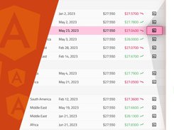 Ignitr UI Angular grid