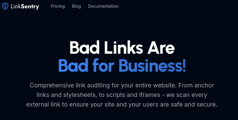 Link auditing