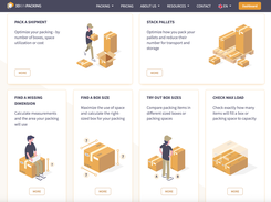 3DBinPacking offers six powerful optimization tools