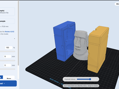 Two-part mold from any STL, with live 3D preview