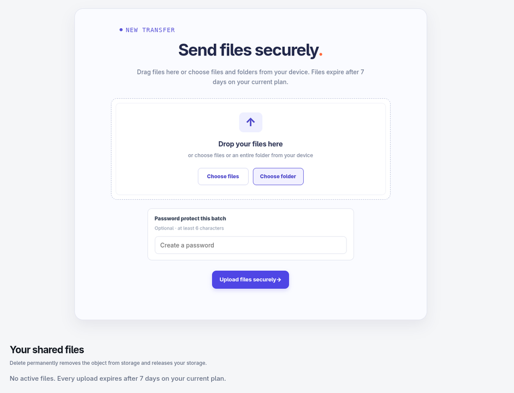 AboveShare Screenshot 1