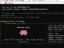Claude over ssh client