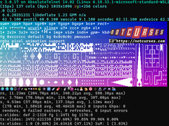 notcurses over ssh client