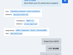 Actian AI Analyst Screenshot 1