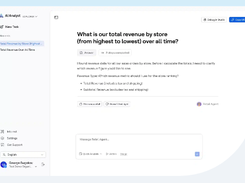 Actian AI Analyst Screenshot 1