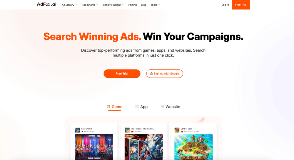Homepage
