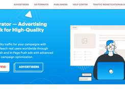 Website - main page