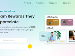 Employee Rewards Platform Dashbaord