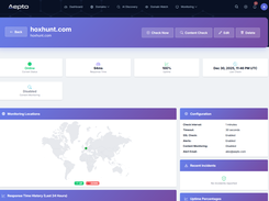 Aepto AI Website Monitoring