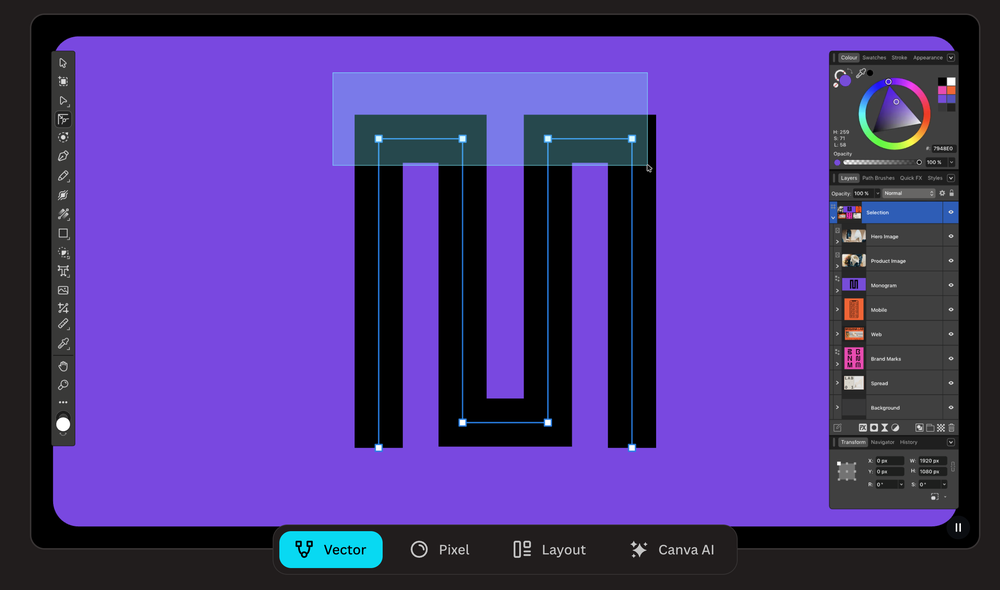 Affinity Screenshot 1