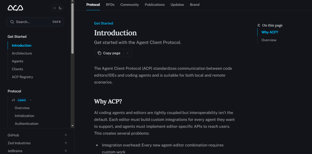 Agent Client Protocol (ACP) Screenshot 1