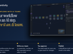 Example workflow: weekly blog post, built with the Studio Assistant.