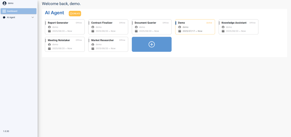AI Agents Dashboard
