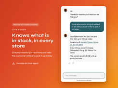 Live stock in every store: checks inventory in real time for same-day pickup