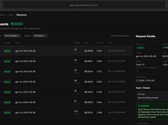 AI Cost Board Screenshot 2