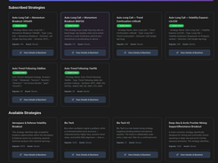 Browse All Available Strategies and Choose Which Ones to Connect
