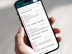 AlarmMaster Pro Job List Mobile