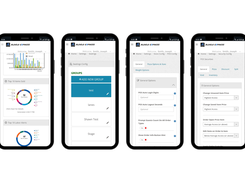 Back-office reports are accessible online and display restaurant data in real time