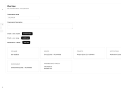 Lagoon UI - Organizations Insights