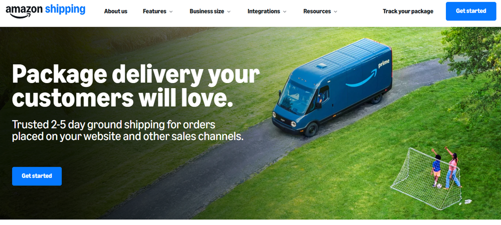 Amazon Shipping Screenshot 1