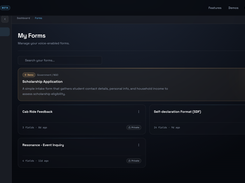 User Dashboard