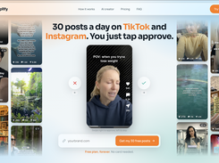 Swipe to find content you like!