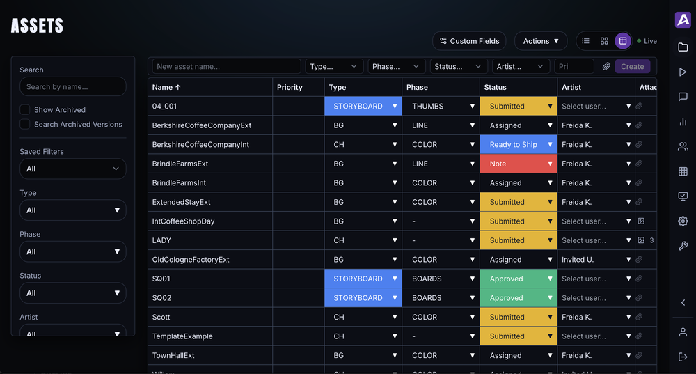 Asset Library