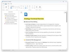 Antalogy provides familiar word processor user interface for markdown documents editing