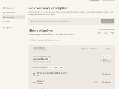 Analyze any company