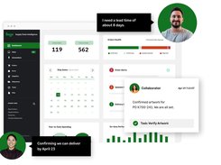 Keep your supply chain in sync. Track active orders, confirm timelines, and manage updates—all in one centralized dashboard.