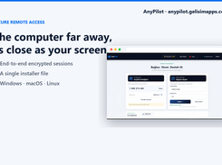 AnyPilot: secure remote access, end-to-end encrypted sessions, one installer for Windows, macOS and Linux