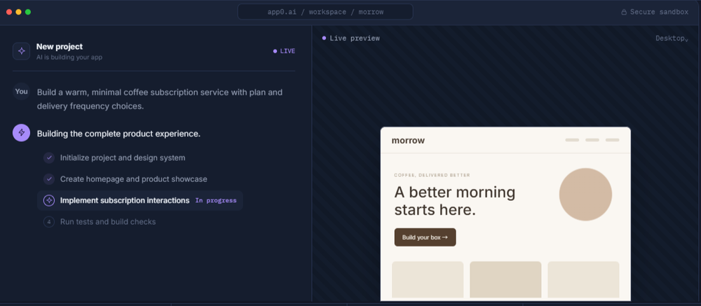 App0 Screenshot 1