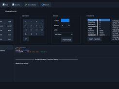 Customer Indicator Editor