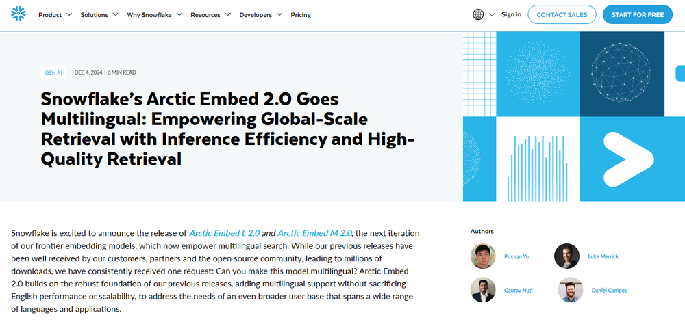 Arctic Embed 2.0 Screenshot 1