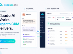 Claude AI Works. Argento CRM Delivers.