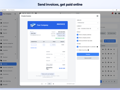 Send invoices, get paid online