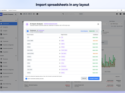 Import spreadsheets in any layout