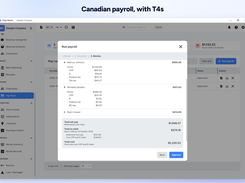 Canadian payroll, with T4s