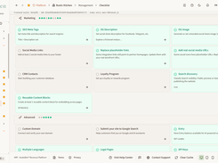 Admin panel - checklist 3