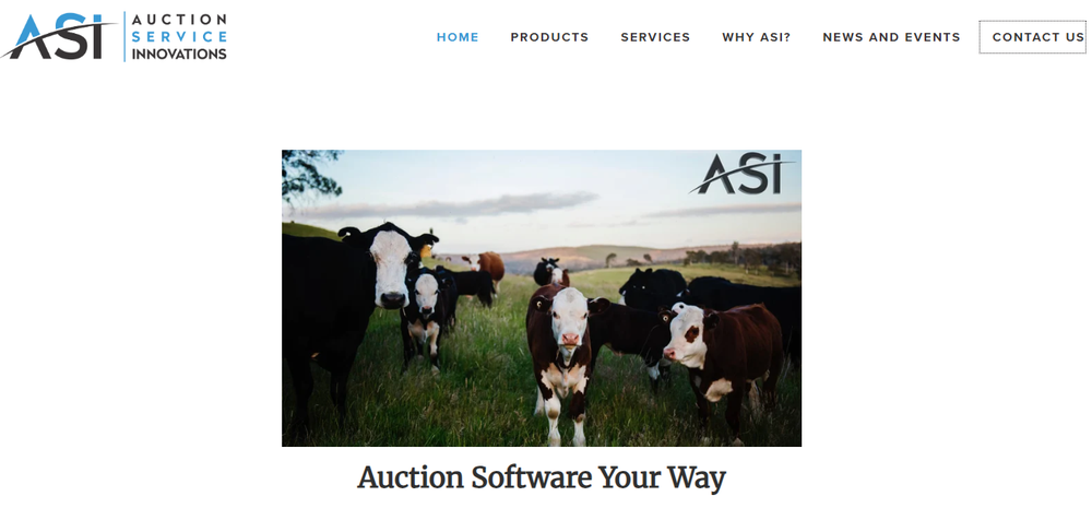 Auction Software Innovations (ASI) Screenshot 1