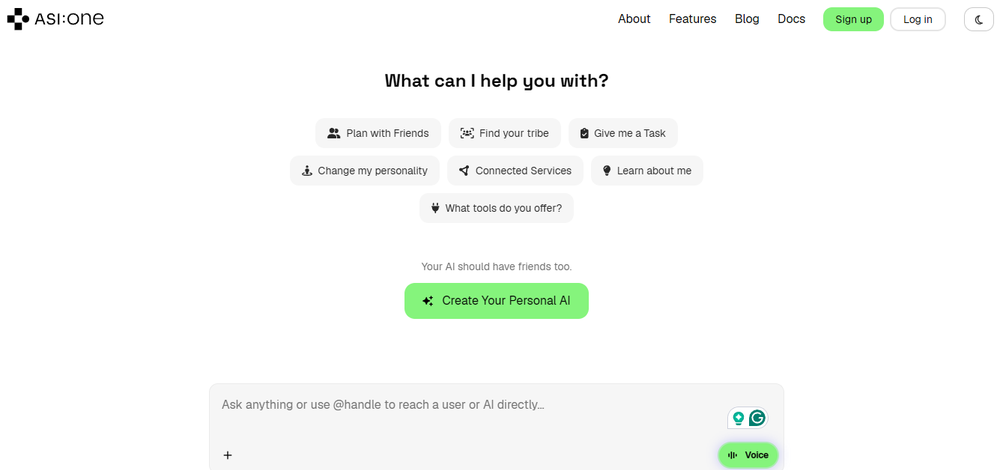 ASI:One Screenshot 1