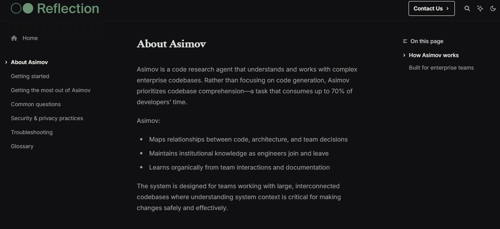 Asimov Screenshot 1