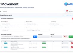 Enterprise Asset Movement Tracking