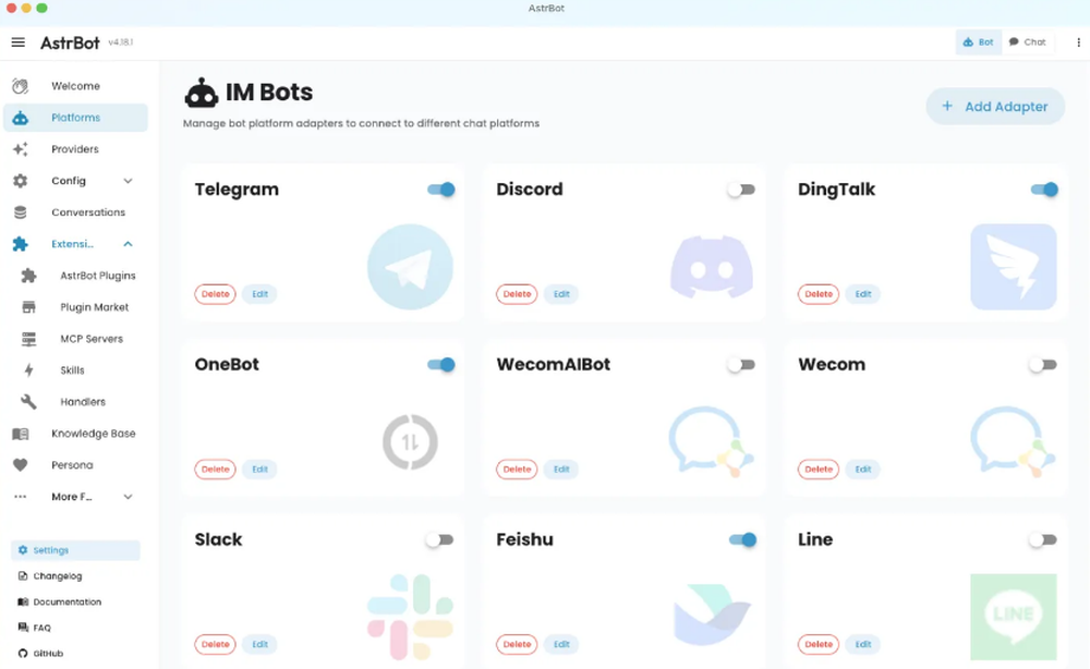 AstrBot Screenshot 1