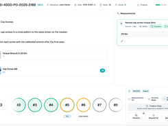 Assembly collaboration: multiple operators work on different steps at the same time