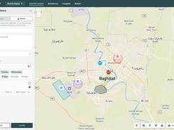 Creating a geofence