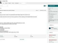 AtlasX includes a native CRM so your team can manage broker relationships, seller contacts, and equity partners in the same platform as your deals. Every contact and company is linked directly to relevant deals in your pipeline — no spreadsheets, no separate CRM subscription required.