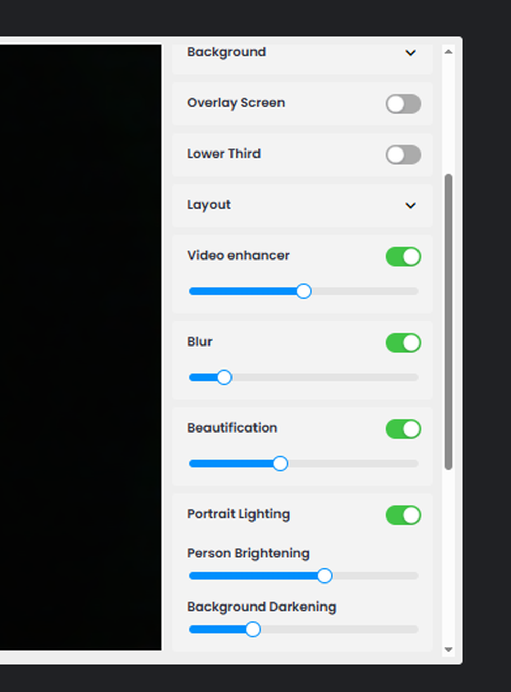 Video Effects SDK Demo