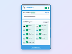 Browser extension that automatically solves CAPTCHA challenges in the browser, with a list of supported CAPTCHA types.